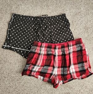 PINK Victoria's Secret Pajama Shorts Bundle